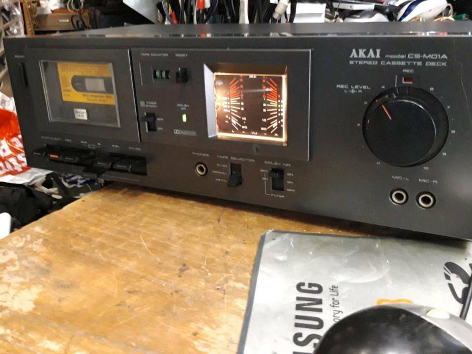 AKAI CS-MO1A, Stereo Cassetten-Deck, guter Zustand