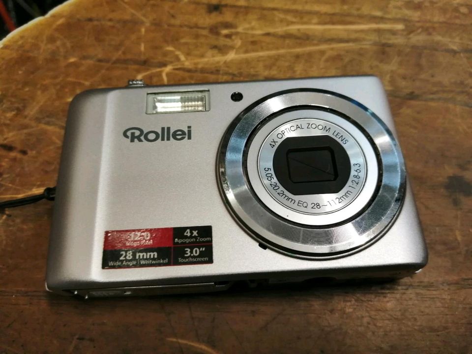 ROLLEI Compactline 360TS, Digital-Kamera mit Zubehör!!!