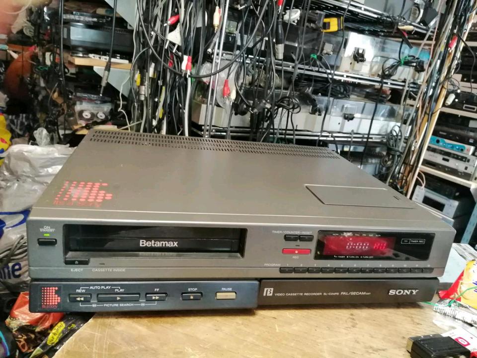 SONY BETAMAX SL-C24 PS, Videorecorder, etwas DEFEKT!!!