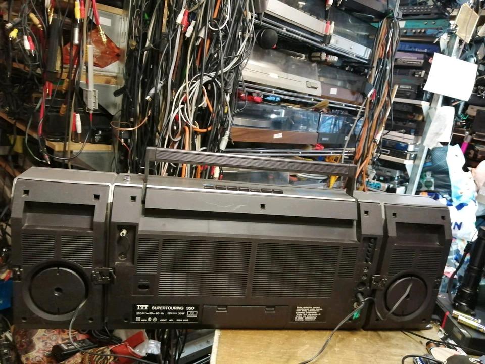 ITT Super Touring 350, Radio-Cassetten-Recorder, mit Netzkabel!!