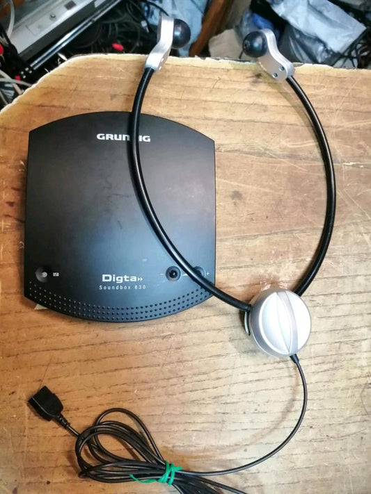 GRUNDIG Digta Soundbox 830, Mit GRUNDIG - Kopfhörer!