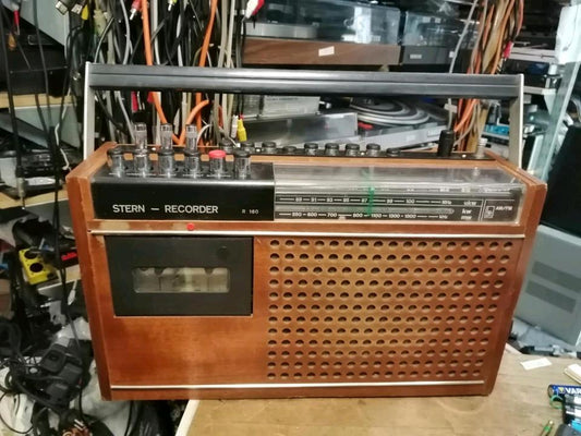 STERN-RECORDER Type R160, Radio-Cassetten-Recorder!!!