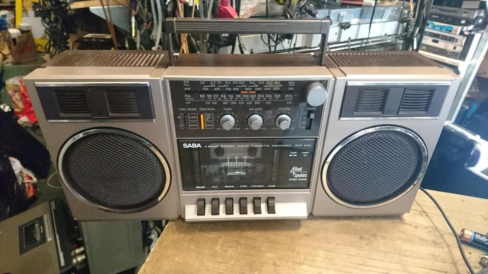 SABA RCR 540, Radio-Cassetten-Recorder