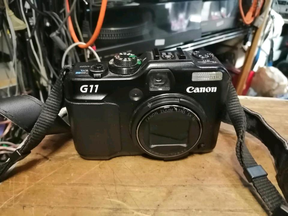 CANON PowerShot G11, Digital-Kamera mit Zubehör!!