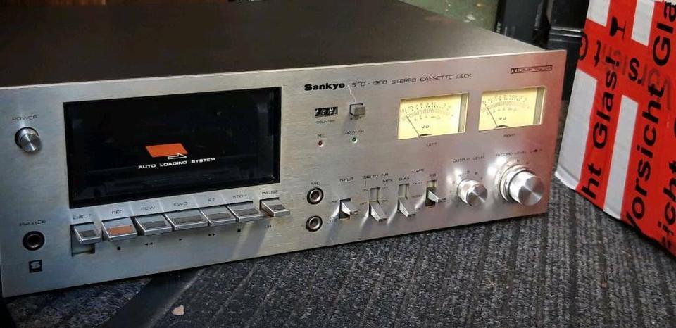 SANKYO STD-1900, Stereo Cassetten-Deck, tolles Gerät