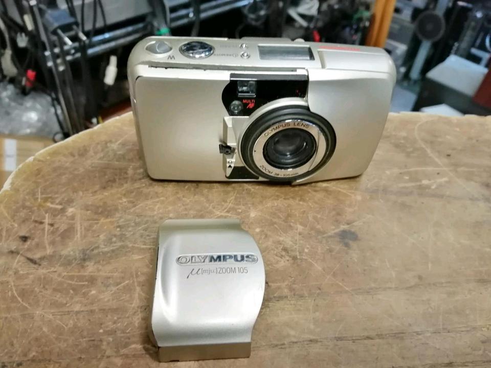 OLYMPUS MJU: ZOOM 105, Analog-Kamera, DEFEKT!!!