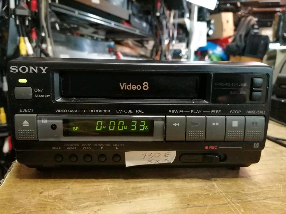 SONY EV-C3E, Videocassettenrecorder Video 8, DEFEKT!!!