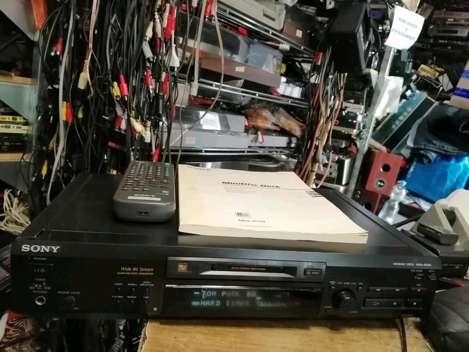 SONY MDS-JE520, MiniDisc-Deck, guter Zustand!!