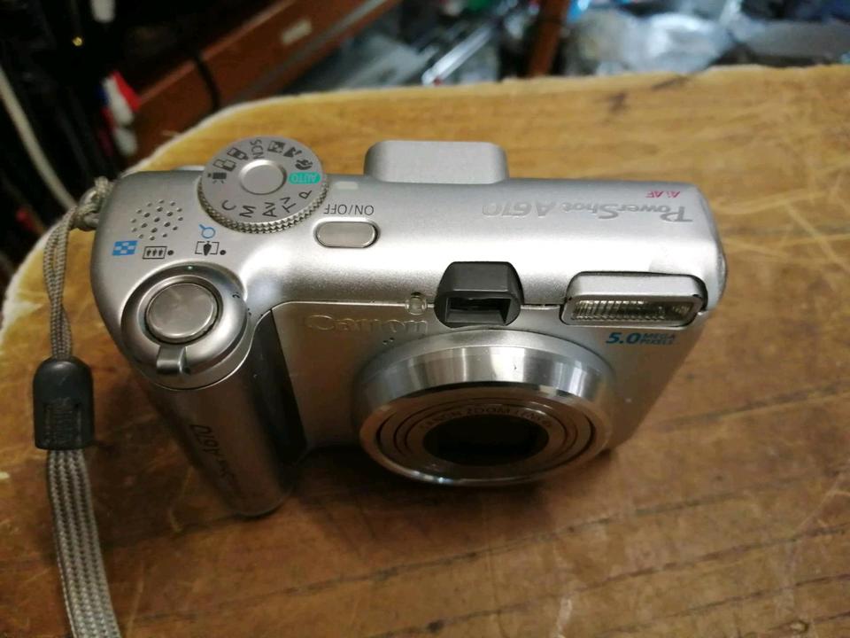 CANON  PowerShot A610, Digital-Kamera mit Speicherkarte!!