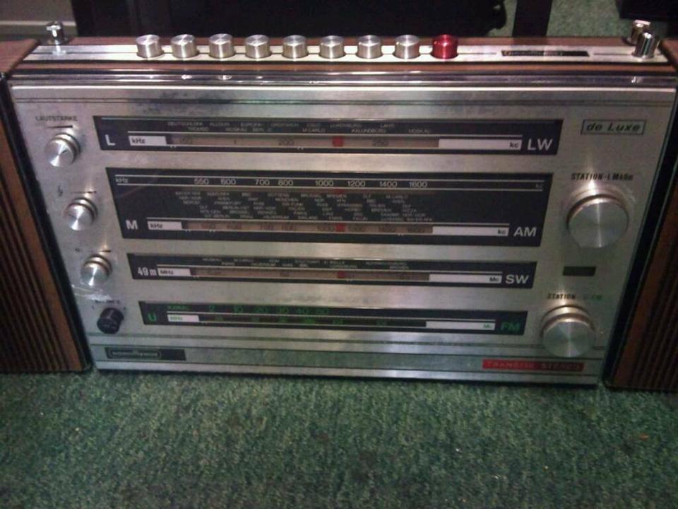 Radio NORDMENDE Transita Stereo 103 mit Lautsprecher; Vintage!