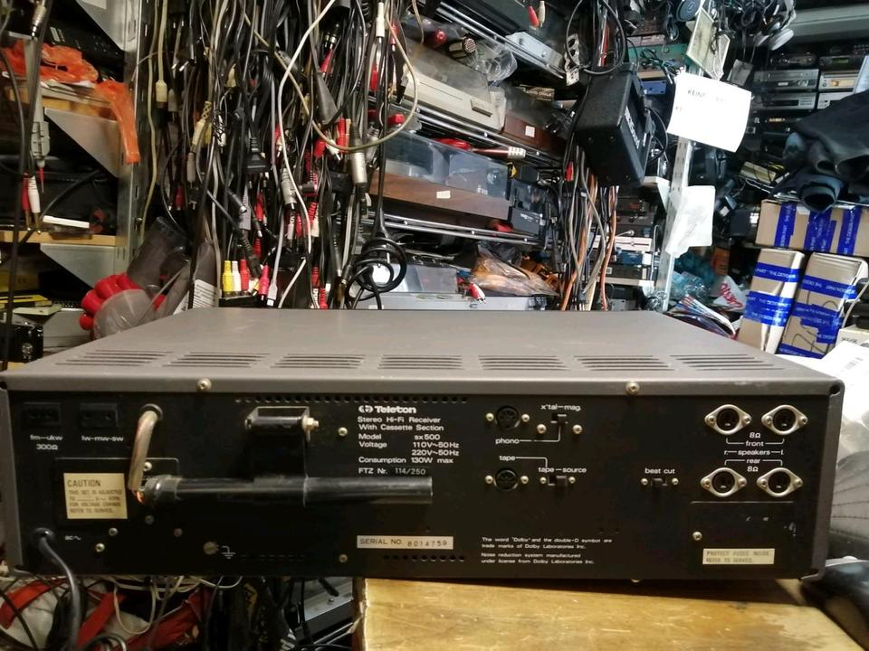 TELETON SX500, Stereo HiFi Receiver mit Cassette, guter Zustand!