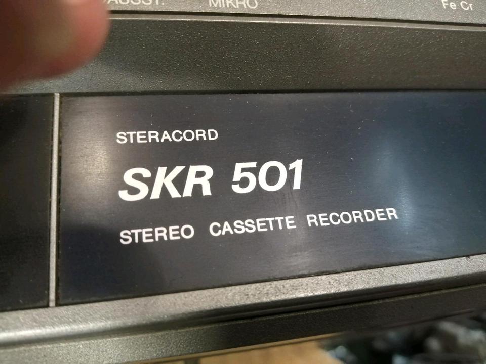 RFT Steracord SKR501, Radio-Cassetten-Recorder, etwas DEFEKT!!!