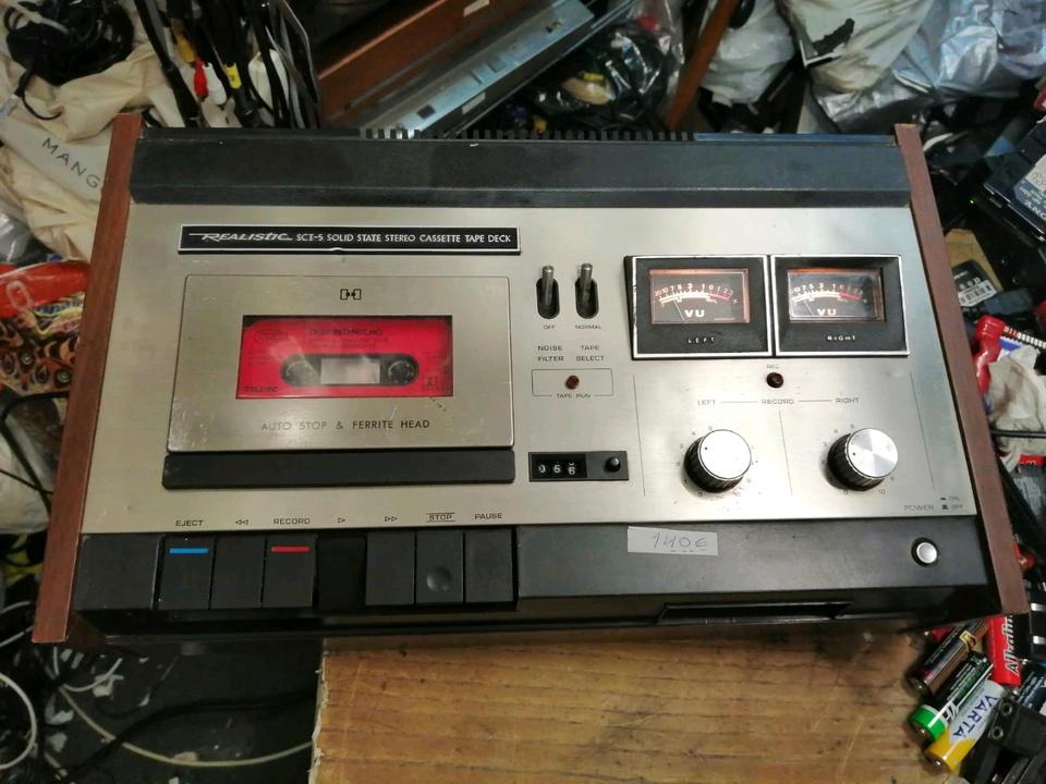 REALISTIC SCT-5, Stereo Cassetten-Deck, guter Zustand!!