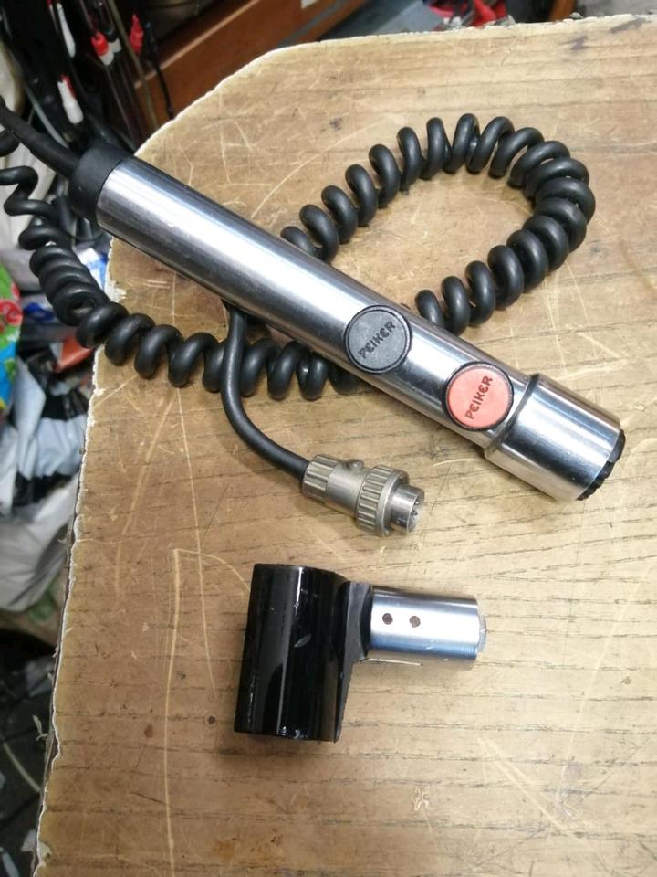 PEIKER DD 112TFR, Mikrofon, 200 Ohm, Kabel mit alten Stecker!!  XXXXXXXXX