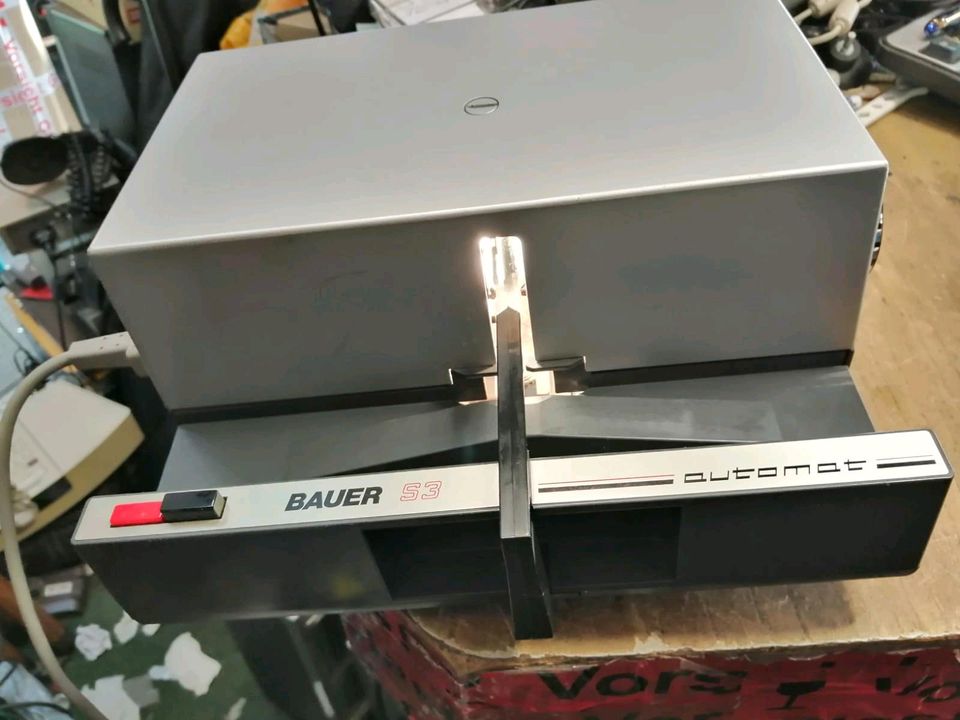 BAUER S3 automat, Diaprojektor mit Original-Koffer!!