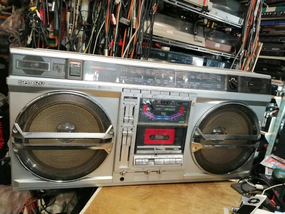 SHARP GF-9000H, Stereo Radio-Cassetten-Recorder/Ghettoblaster!!!