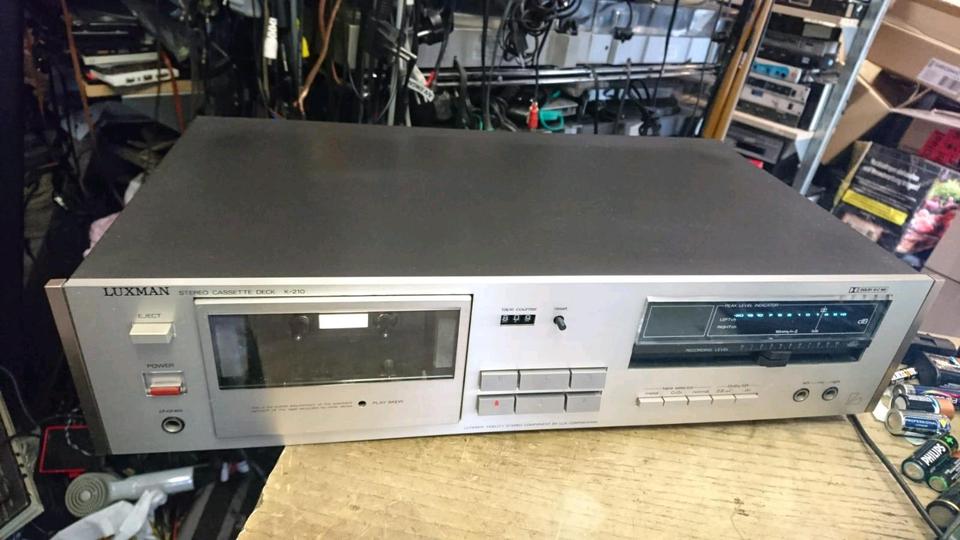 LUXMAN K-210, Stereo Cassetten-Deck, etwas DEFEKT!!