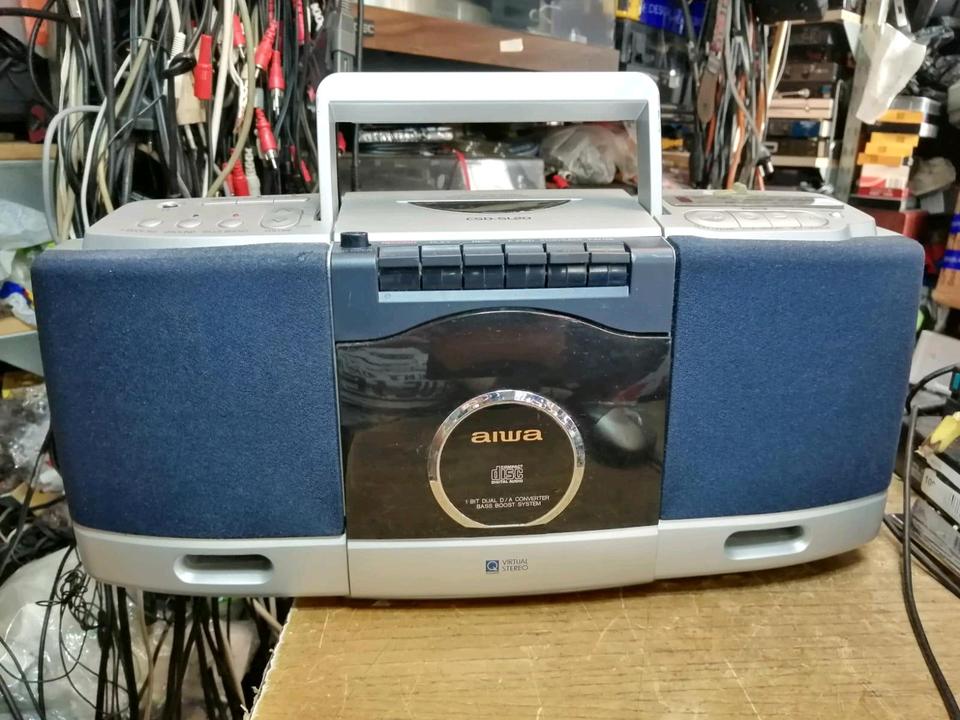 AIWA CSD-SL20 Radio-Cassetten-Recorder mit CD, guter Zustand!!