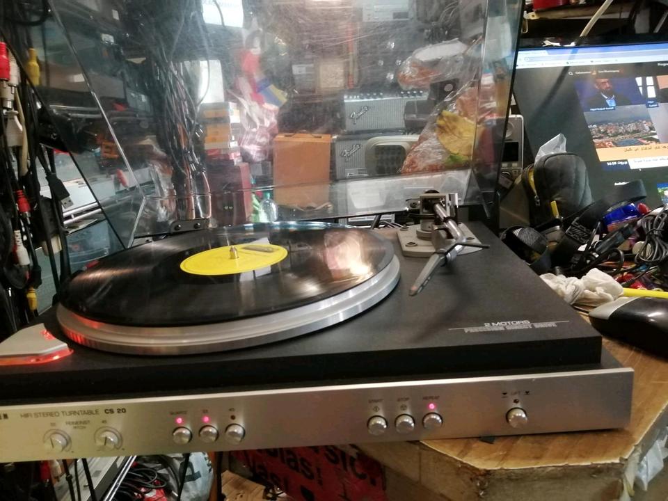 TELEFUNKEN CS20 Plattenspieler + ORTOFON Nadel, etwas DEFEKT!,!
