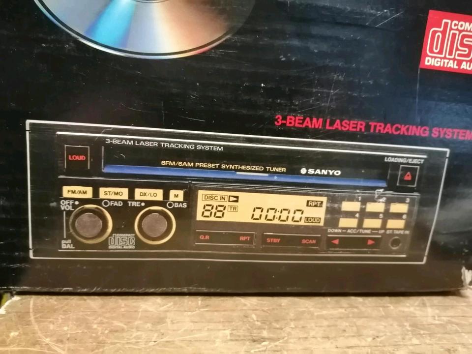 SANYO FTEC 6000, Autoradio mit CD-Player, NEU + OVP!!!