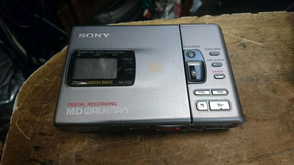 SONY MZ-R30, Minidisc-Recorder mit Zubehör!!!