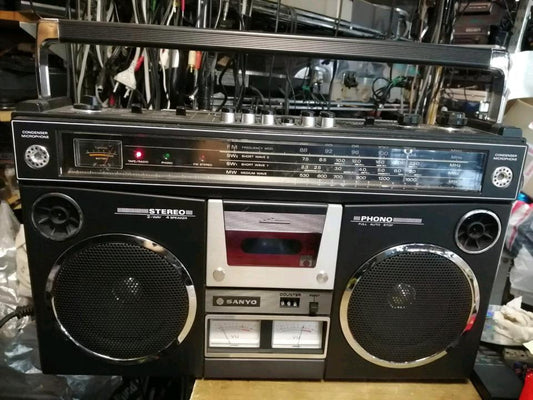 SANYO M 4500KE, Radio-Cassetten-Recorder mit Netzkabel!!