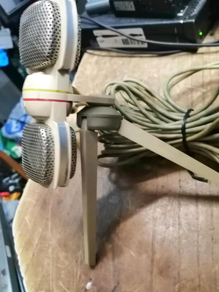 GRUNDIG GDSM 202, Mikrofon mit 2x 3,5 mm Klinkestecker!!