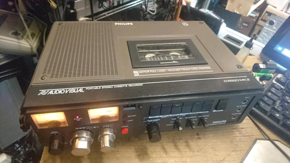 PHILIPS AUDIOVISUAL D6920 MK2, Cassetten-Recorder