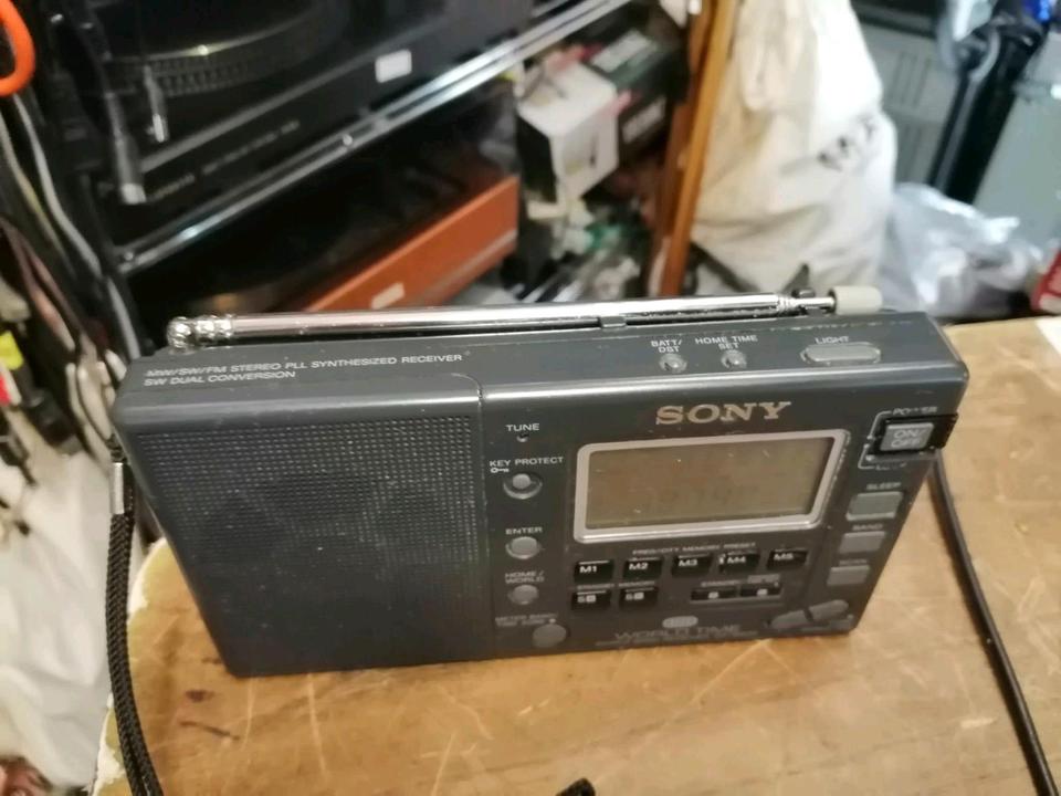 SONY ICF-SW33 World Time, Radio, guter Zustand!!