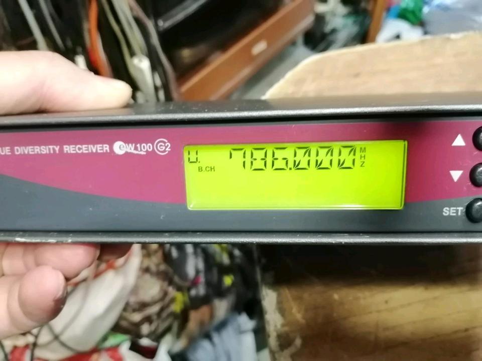 SENNHEISER EW100 G2 D, Funkempfänger OHNE Mikrofon, mit Adapter!
