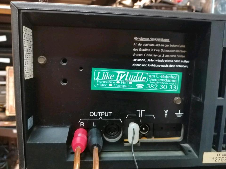 TELEFUNKEN TA-350 Verstärker + TELEFUNKEN TT350 guter Zustand!!!
