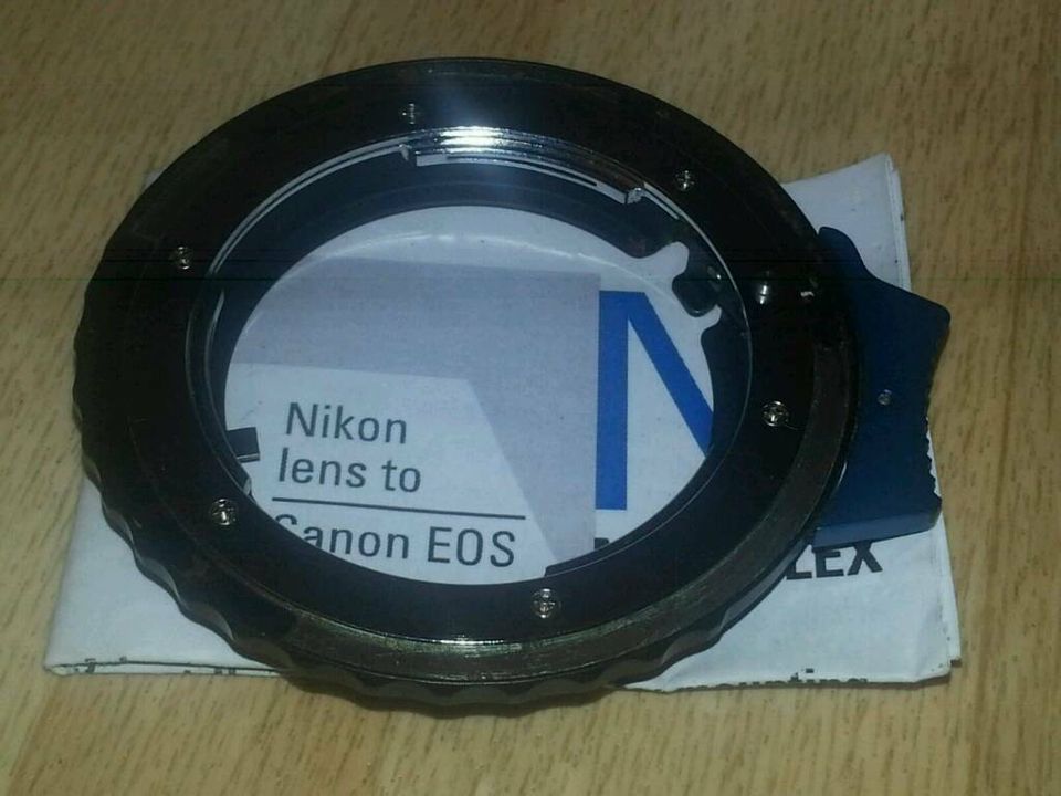 NOVOFLEX Adapter für CANON/NIKON, NEU & OVP!