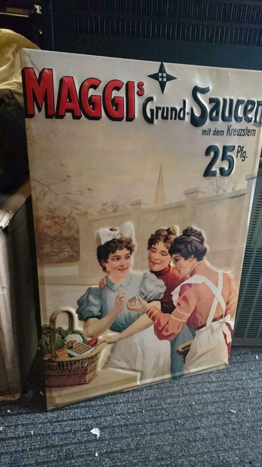 BLECHSCHILD MAGGIE'S Grund-Saucen mit dem Kreuzstern, toll