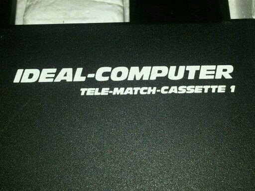 IDEAL-COMPUTER Tele-Match-Cassette 1; Spiele-Konsole, OVP!