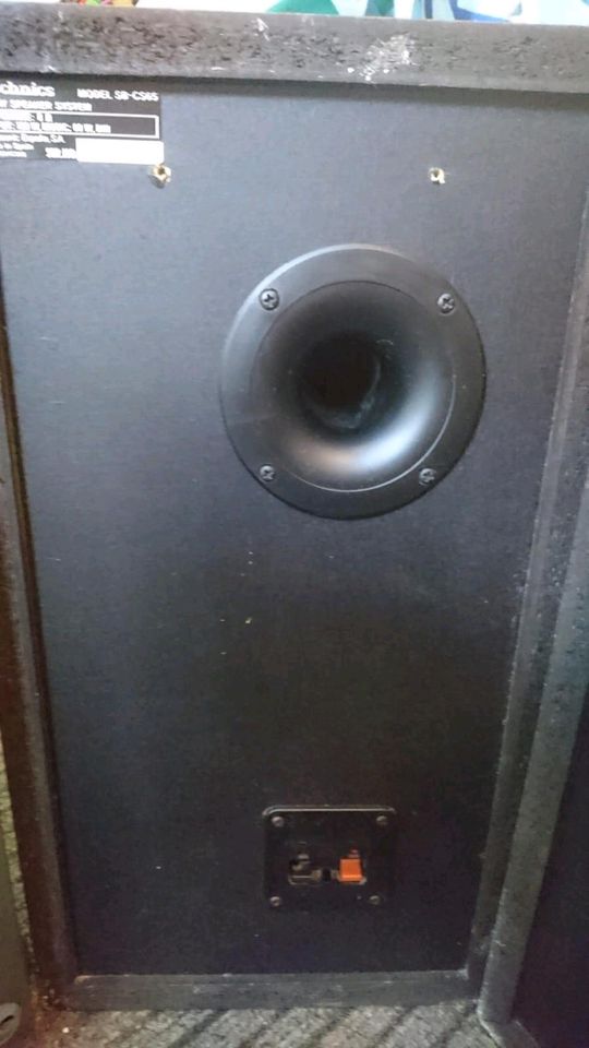 2 TECHNICS SB-CS65, 3 Way Speaker System, OHNE Schutzgitter!! 120 € VB Versand möglich