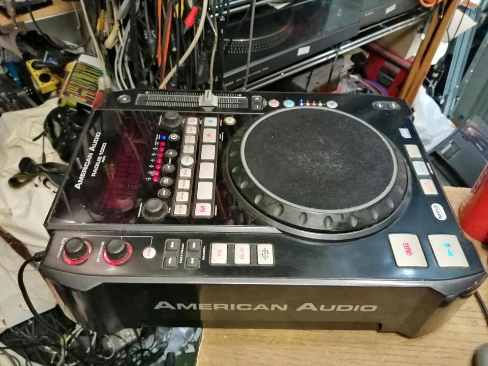 AMERICAN AUDIO Radius 1000 Midi, DJ-CD-Player, DEFEKT!!!