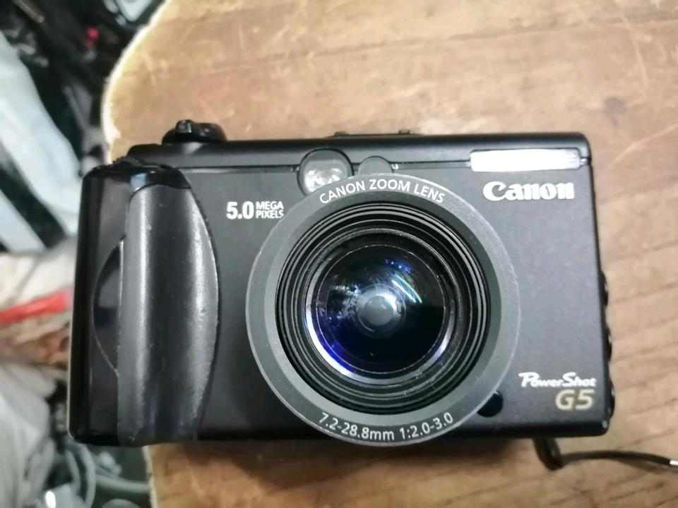CANON PowerShot G5, Digital-Kamera mit Zubehör!!!