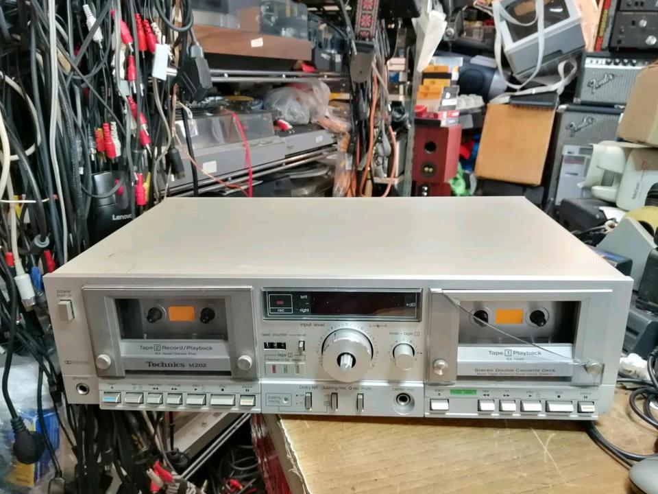 TECHNICS RS-M202, Doppel-Cassetten-Deck!