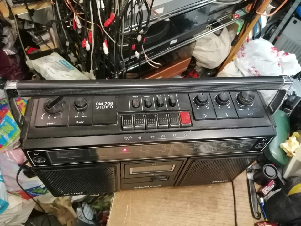 SIEMENS CLUB RM706, Radio-Cassetten-Recorder, etwas DEFEKT!!!
