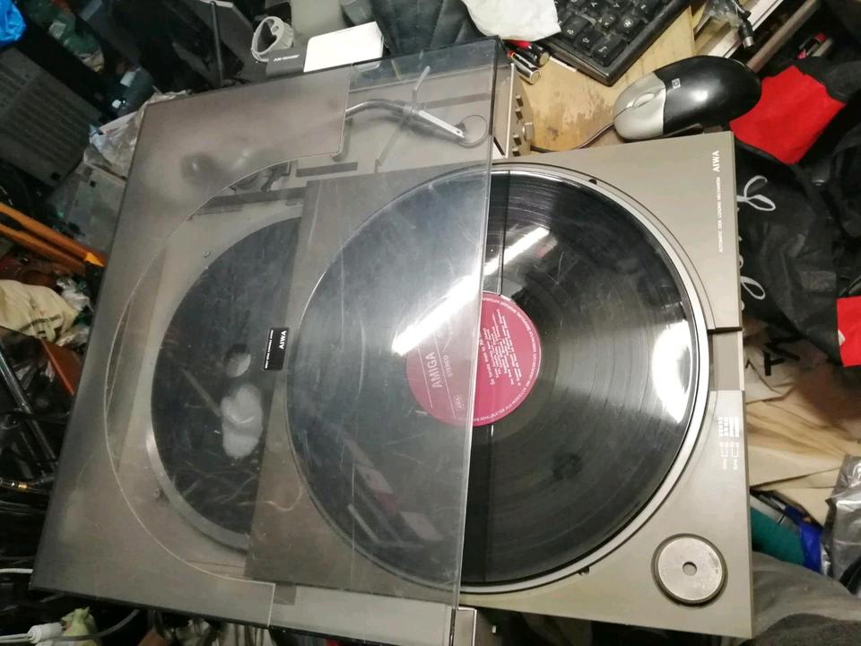 AIWA AP-D50E, Plattenspieler + ORTOFON Nadelsystem!!