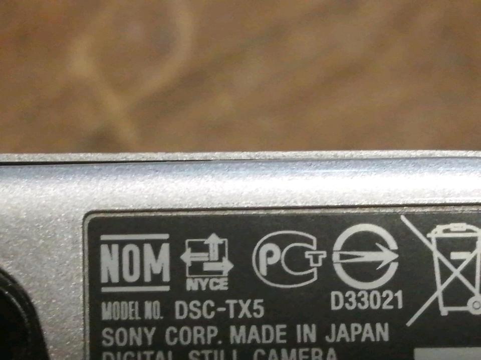 SONY DSC-TX5, Digital-Kamera mit Zubehör!!!