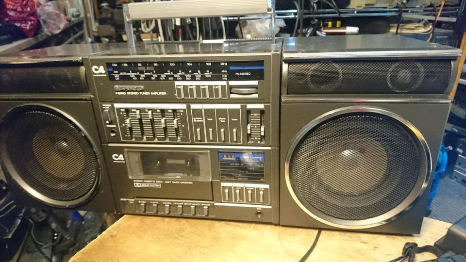SANYO C4D, Radio-Cassetten-Recorder/Ghettoblaster