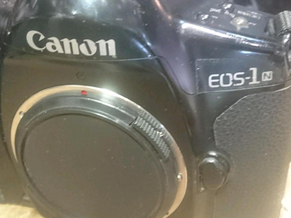 CANON EOS-1 N, Analog-Kamera OHNE Objektiv!!!