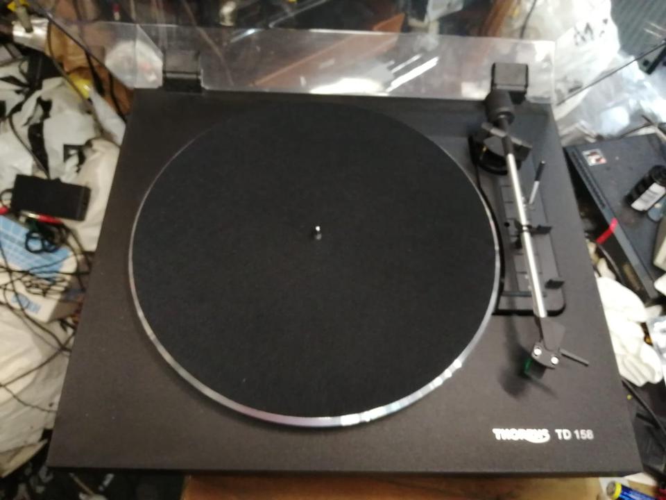 THORENS TD158, Plattenspieler +AUDIO-TECHNICA Nadelsystem!