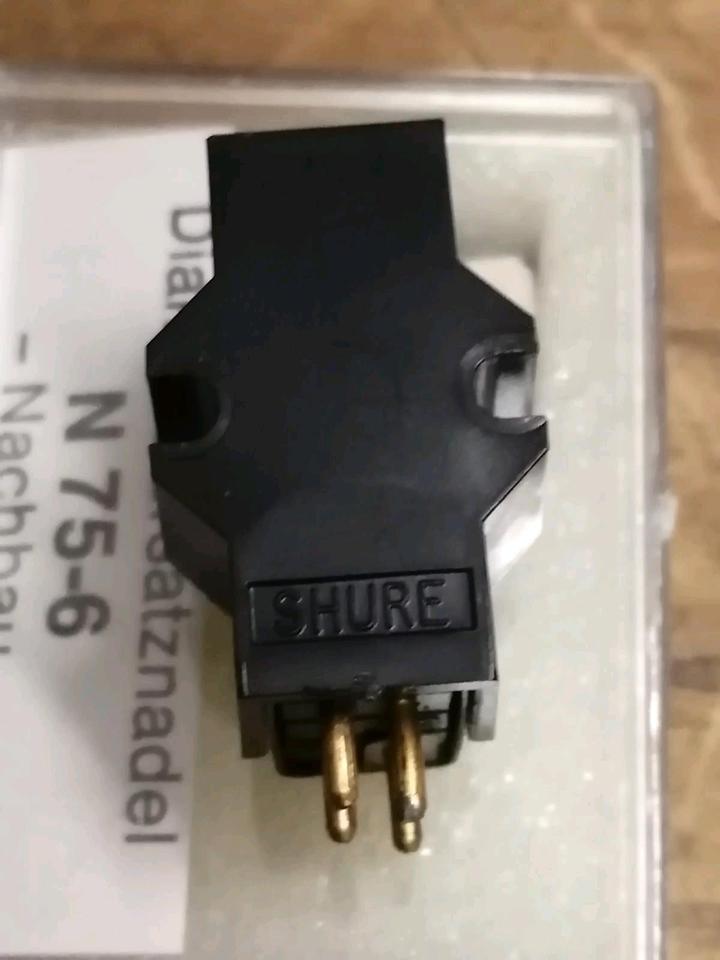 SHURE M44 MG, Tonabnehmer-System mit NEUER Ersatznadel N75-6