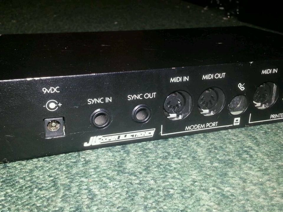 JL COOPER SYNC-LINK Macintosh; MIDI Interface Synchronizer, toll!