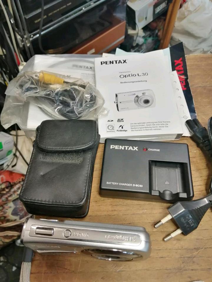 PENTAX Optio L30, Digital-Kamera mit Zubehör, sehr guter Zustand!