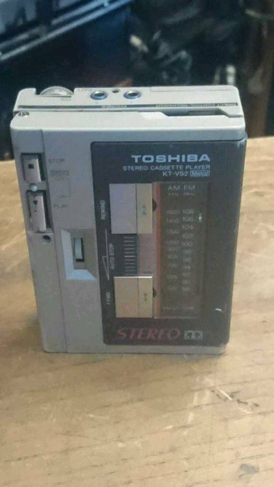 TOSHIBA KT-VS2 Walkman, etwas DEFEKT! + RP-AF2 Tuner Pack