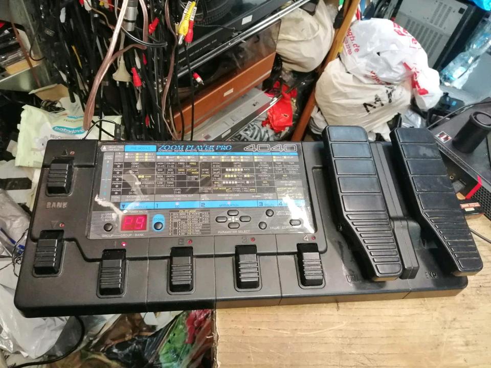 ZOOM Player PRO 4040, Guitar Effect Processor!!