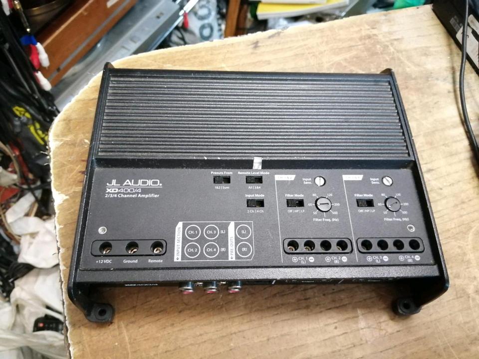 JL AUDIO XD400/4, 2/3/4 Channel Amplifier, NICHT GETESTET!!